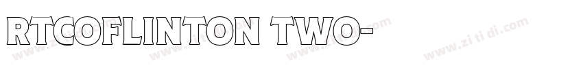 RTCOFlinton Two字体转换 RTCOFlinton Two字体转换